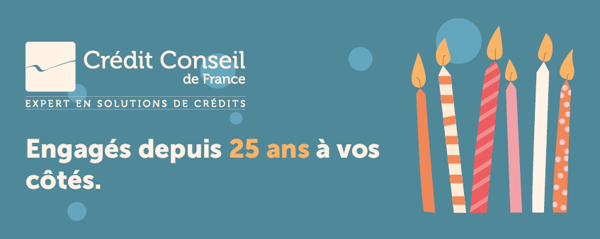 Les actions et animations des 25 ans Crédit Conseil de France