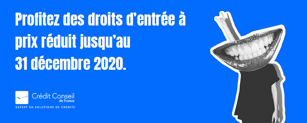 [OFFRE SPÉCIALE] Profitez des droits d’entrée réduits jusqu’au 31 décembre 2020 !